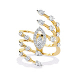 Ivana Jewels Rings Swirling Diamond Ring