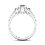 Ivana Jewels Rings Triple Head Diamond Ring