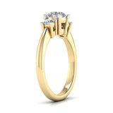 Ivana Jewels Rings Triple Head Diamond Ring