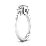 Ivana Jewels Rings Triple Head Diamond Ring