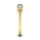 Ivana Jewels Rings Triple Head Diamond Ring