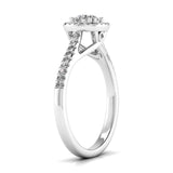 Ivana Jewels Rings Twisted Cathedral Style Solitaire Ring