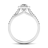 Ivana Jewels Rings Twisted Cathedral Style Solitaire Ring