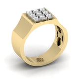 Ivana Jewels Rings Urban Diamond Grid Ring