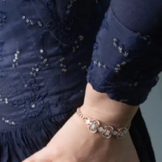 diamond chain bracelet