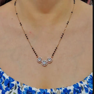 diamond mangalsutra