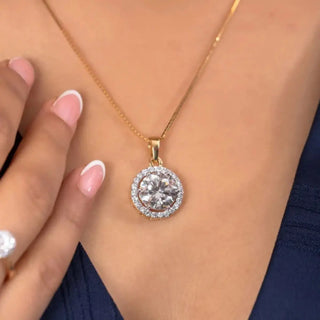 solitaire pendant