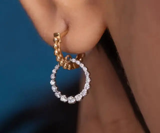 Elegant ear piercing jewellery