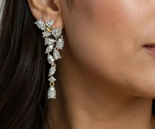 How to Wear Heavy Earrings With Balance and Grace
