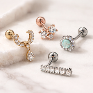 best materials for cartilage earrings