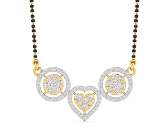 Simple Modern Mangalsutra Design
