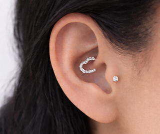 size for conch earrings