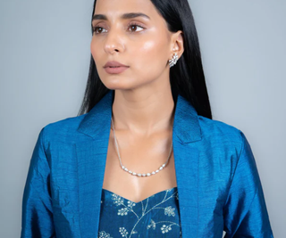 Jewellery for Blue Dress