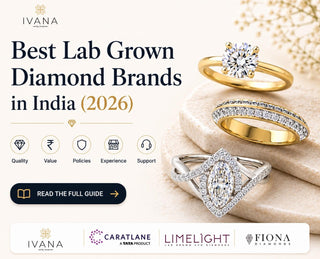 Ivana Jewels comparison guide featuring the best lab grown diamond brands in India 2026.  