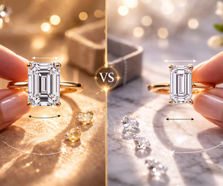 emerald cut vs baguette cut diamonds
