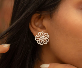 Floral earring designs