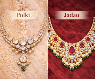 Polki vs Jadau Jewellery