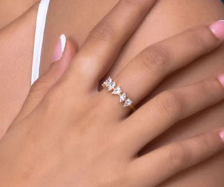 Pear Shaped Engagement Ring