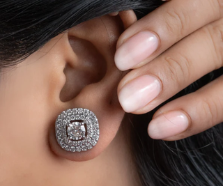 solitaire earrings design