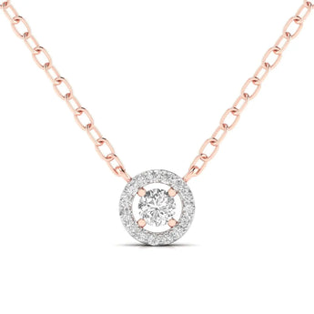 Shop 0.40 Pointer Solitaire Diamond Pendant Online | Ivana Jewels Best lab grown diamond jewellery brand