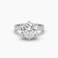 3.09 Carat Brilliant Solitaire Round Diamond Ring