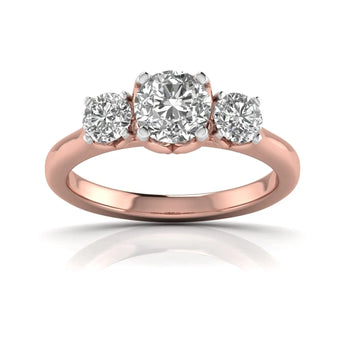 Buy Aureus Diamond Engagement Ring from Ivana Jewels Best lab grown diamond jewellery brand
