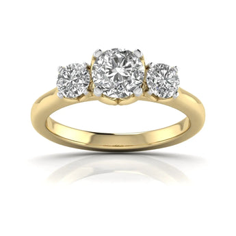 Buy Aureus Diamond Engagement Ring from Ivana Jewels Best lab grown diamond jewellery brand