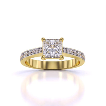 Buy Claudette Diamond Engagement Ring from Ivana Jewels Best lab grown diamond jewellery brand