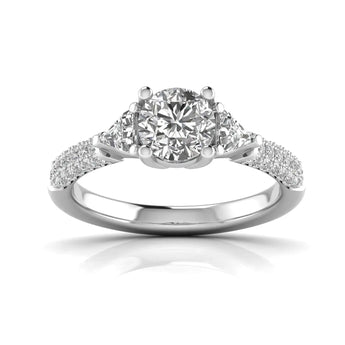 Buy Cristina Solitaire Diamond Engagement Ring from Ivana Jewels Best lab grown diamond jewellery brand