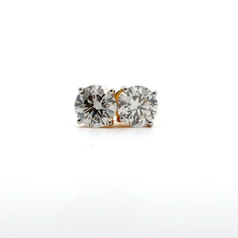 Buy Round Diamond Stud Earring from Ivana Jewels Best lab grown diamond jewellery brand