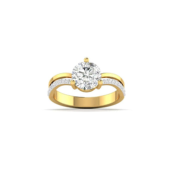 Buy Classic Radiance Solitaire Diamond Eternity Ring from Ivana Jewels Best lab grown diamond jewellery brand