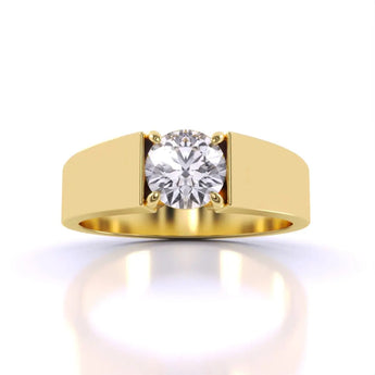 Buy Cathedral Diamond Ring for Men from Ivana Jewels Best lab grown diamond jewellery brand