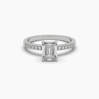 Buy Elegance Diamond Engagement Ring from Ivana Jewels Best lab grown diamond jewellery brand