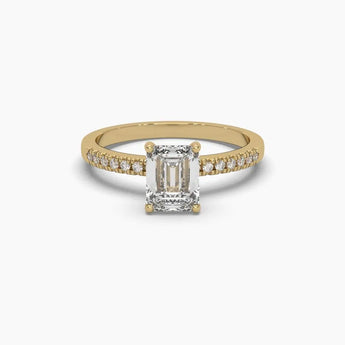 Buy Elegance Diamond Engagement Ring from Ivana Jewels Best lab grown diamond jewellery brand
