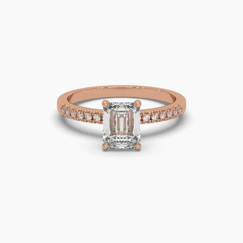 Buy Elegance Diamond Engagement Ring from Ivana Jewels Best lab grown diamond jewellery brand