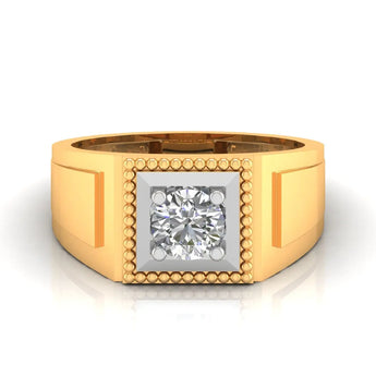 Buy Everyday Wear Diamond Ring for Men from Ivana Jewels Best lab grown diamond jewellery brand