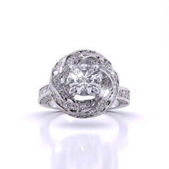 Buy Solitaire Luxe Diamond Engagement Ring from Ivana Jewels Best lab grown diamond jewellery brand