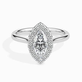 Buy Solitaire Marquise Casual Diamond Ring at Ivana Jewels Best lab grown diamond jewellery brand