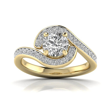 Buy Ally Cluster Diamond Cocktail Ring at Ivana Jewels Best lab grown diamond jewellery brand