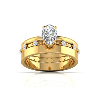 Buy 1.01 Carat Solitaire Oval Diamond Eternity Ring from Ivana Jewels Best lab grown diamond jewellery brand