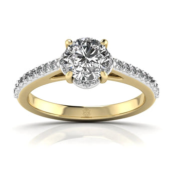 Buy Promise Diamond Engagement Ring from Ivana Jewels Best lab grown diamond jewellery brand