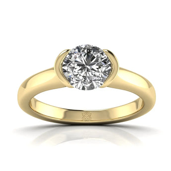 Buy Daisy Solitaire Casual Diamond Ring at Ivana Jewels Best lab grown diamond jewellery brand