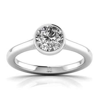 Buy Elegance Solitaire Casual Diamond Ring at Ivana Jewels Best lab grown diamond jewellery brand