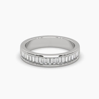 Buy Baguette Shape Diamond Eternity Ring from Ivana Jewels Best lab grown diamond jewellery brand
