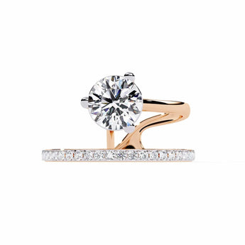 Buy Band Diamond Engagement Ring from Ivana Jewels Best lab grown diamond jewellery brand