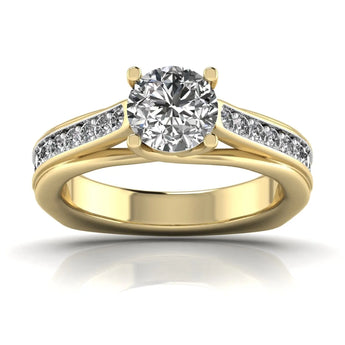 Buy Lily Elegant Diamond Engagement Ring from Ivana Jewels Best lab grown diamond jewellery brand
