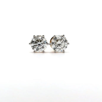 Buy 6 Prong Setting Diamond Stud Earring from Ivana Jewels Best lab grown diamond jewellery brand
