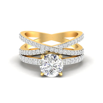 1.5 Carat Split Shank Solitaire Diamond Ring Best lab grown diamond jewellery brand