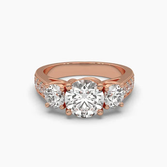 Buy Heartfelt Diamond Engagement Ring from Ivana Jewels Best lab grown diamond jewellery brand