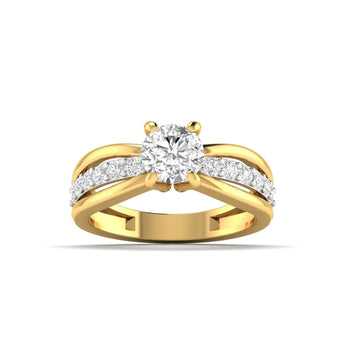 Buy Heart-Cut Rose Gold Diamond Eternity Ring from Ivana Jewels Best lab grown diamond jewellery brand